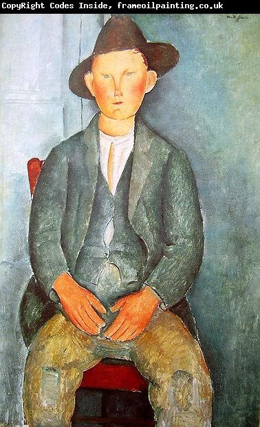 Amedeo Modigliani Junger Bauer